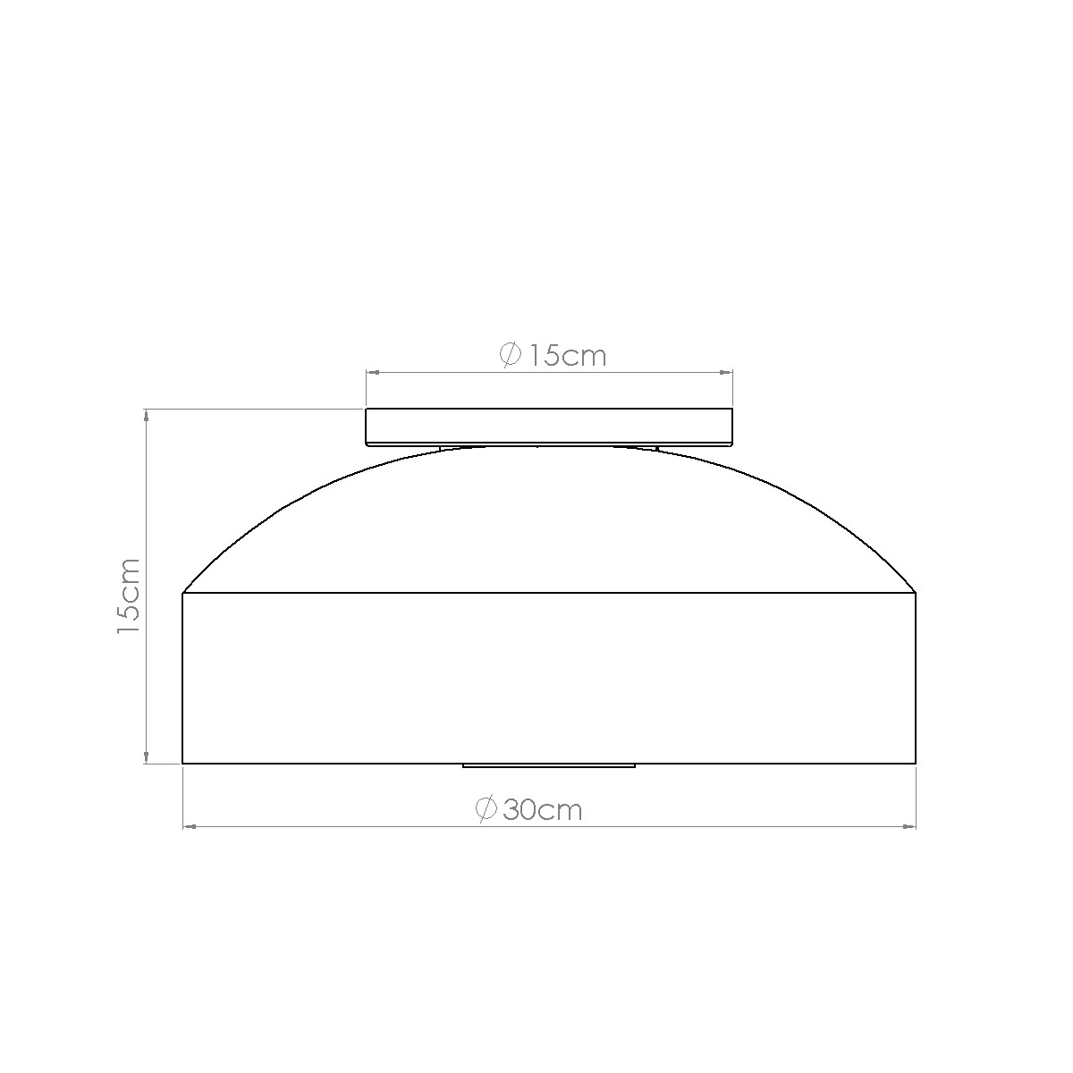 Plafon OMIQ biały Plafon OMIQ biały
