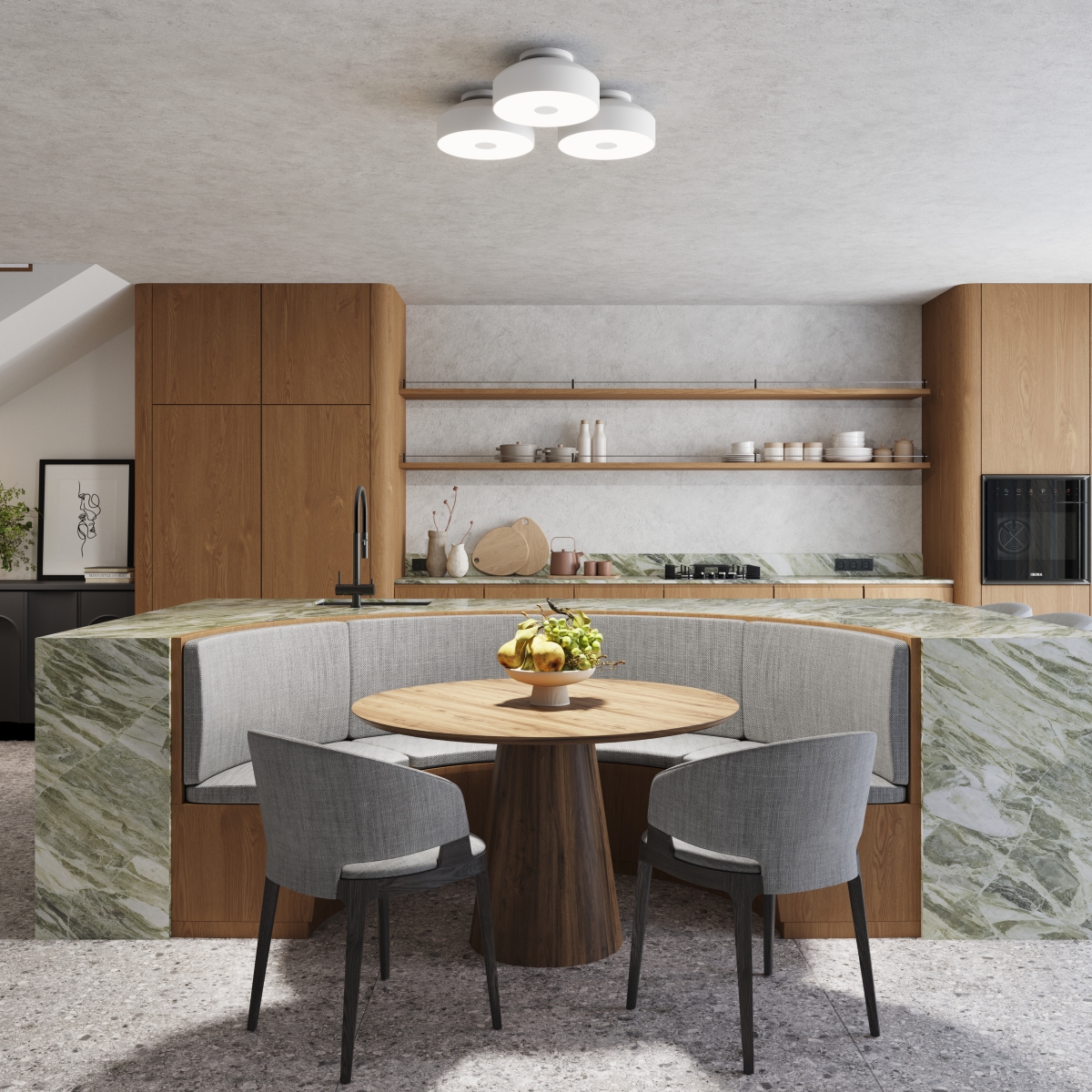 Plafon OMIQ biały Plafon OMIQ biały