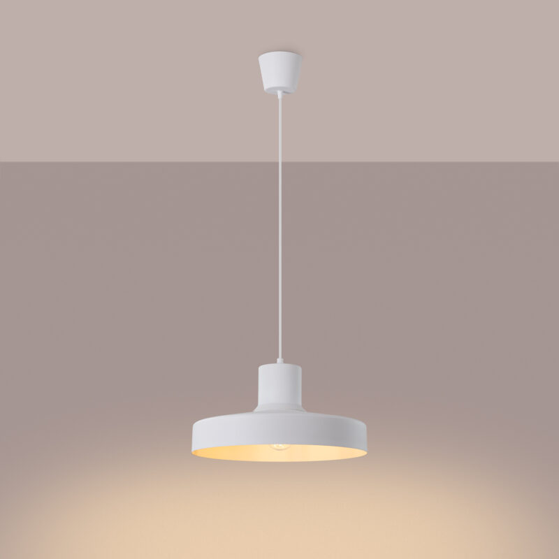 Lampa wisząca BILO biała