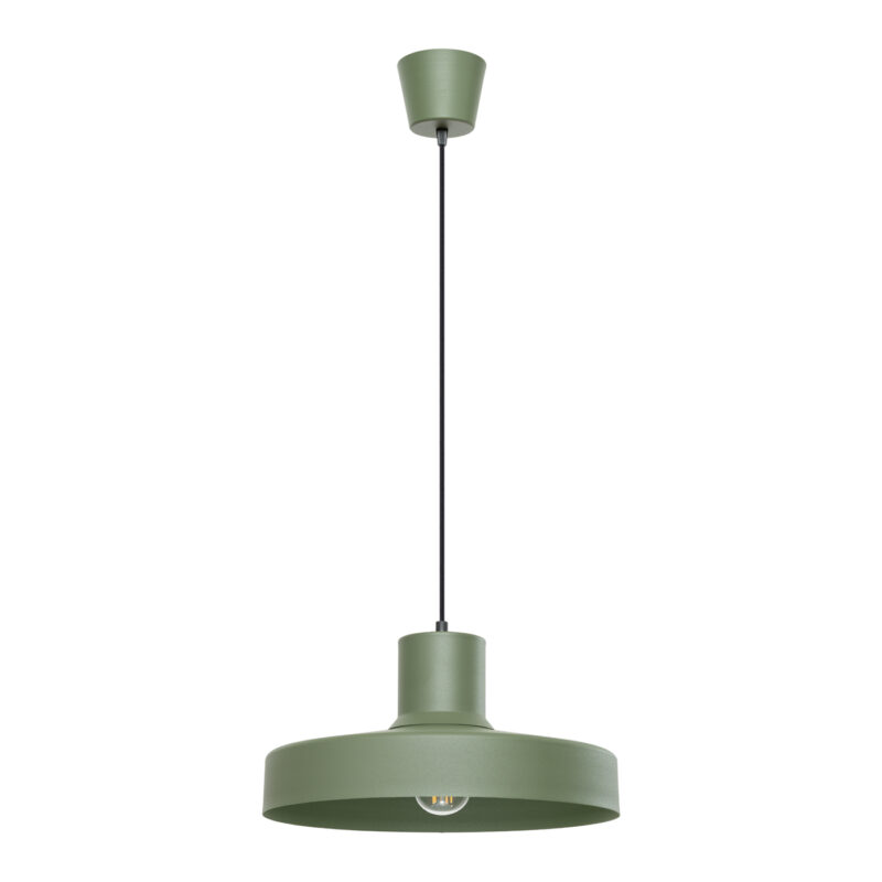 Lampa wisząca BILO zielona oliwka
