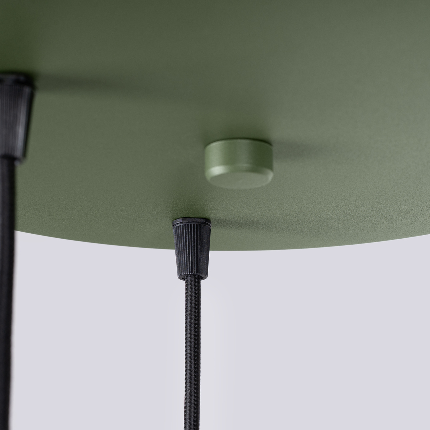 Lampa wisząca ESTRIA 3P beżowa/zielona oliwka Lampa wisząca ESTRIA 3P beżowa/zielona oliwka