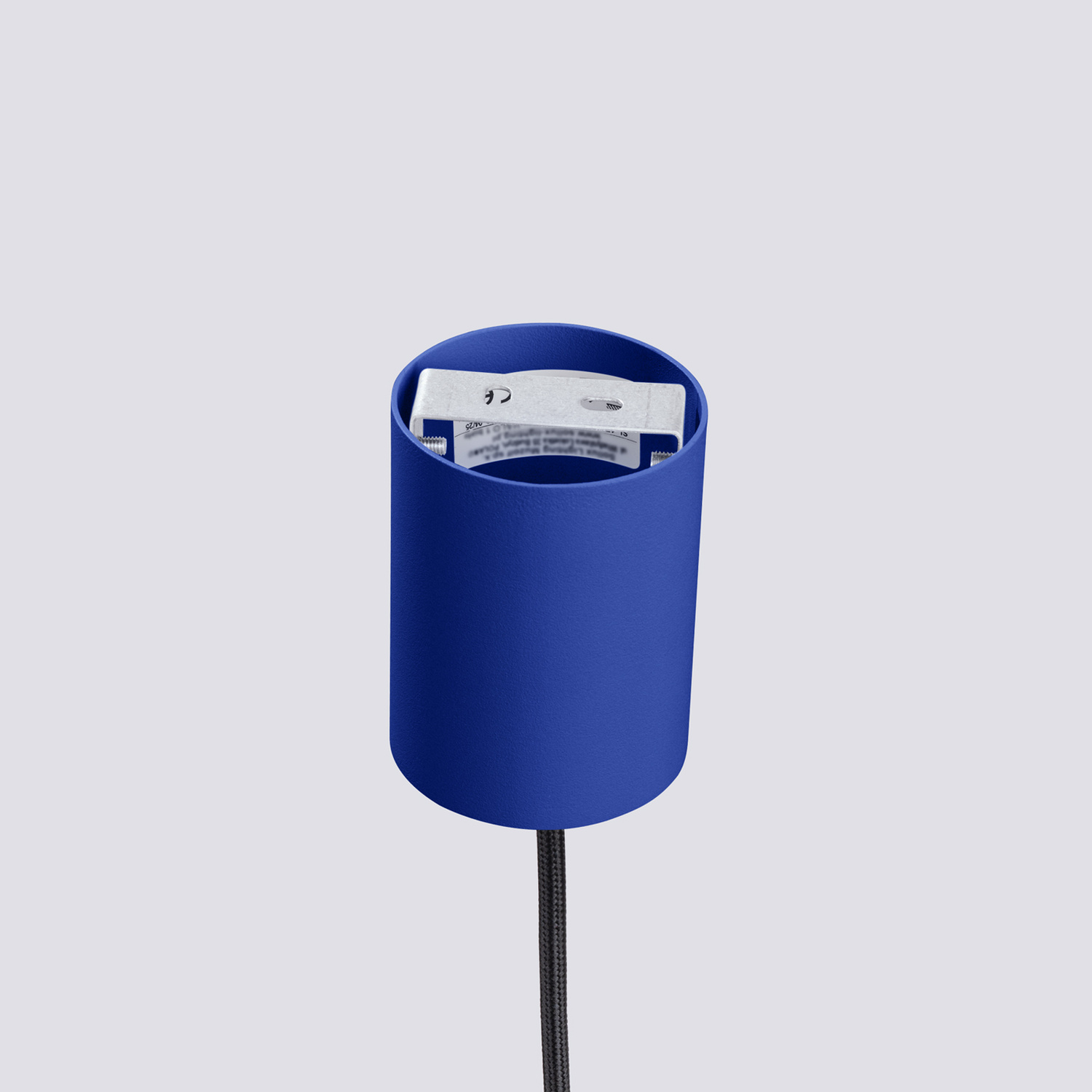 Lampa wisząca ESTRIA 1 biała/ultramaryna Lampa wisząca ESTRIA 1 biała/ultramaryna