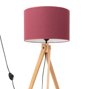 Lampa podłogowa NATT burgund