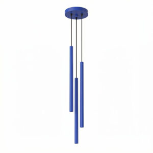 Lampa wisząca PASTELO 3P ultramaryna