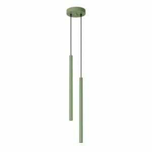 Lampa wisząca PASTELO 2 szałwiowa