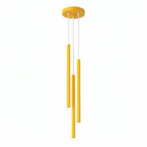 Lampa wisząca PASTELO 3P żółta