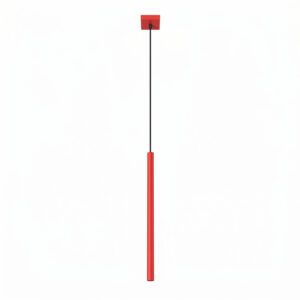 Lampa wisząca PASTELO 1 czerwona