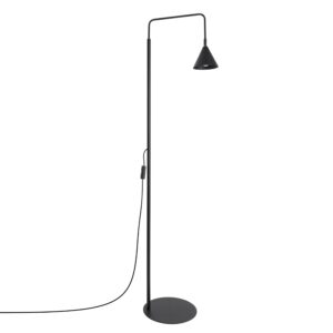 Lampa podłogowa NOX czarna