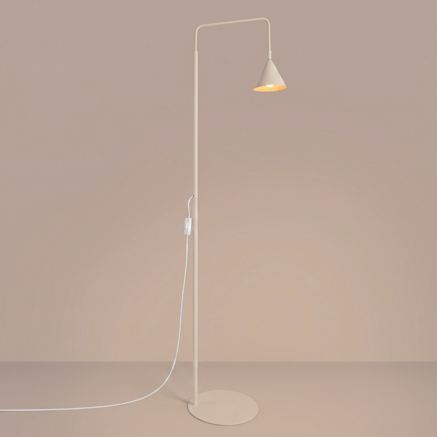 Lampa podłogowa NOX beżowa Lampa podłogowa NOX beżowa