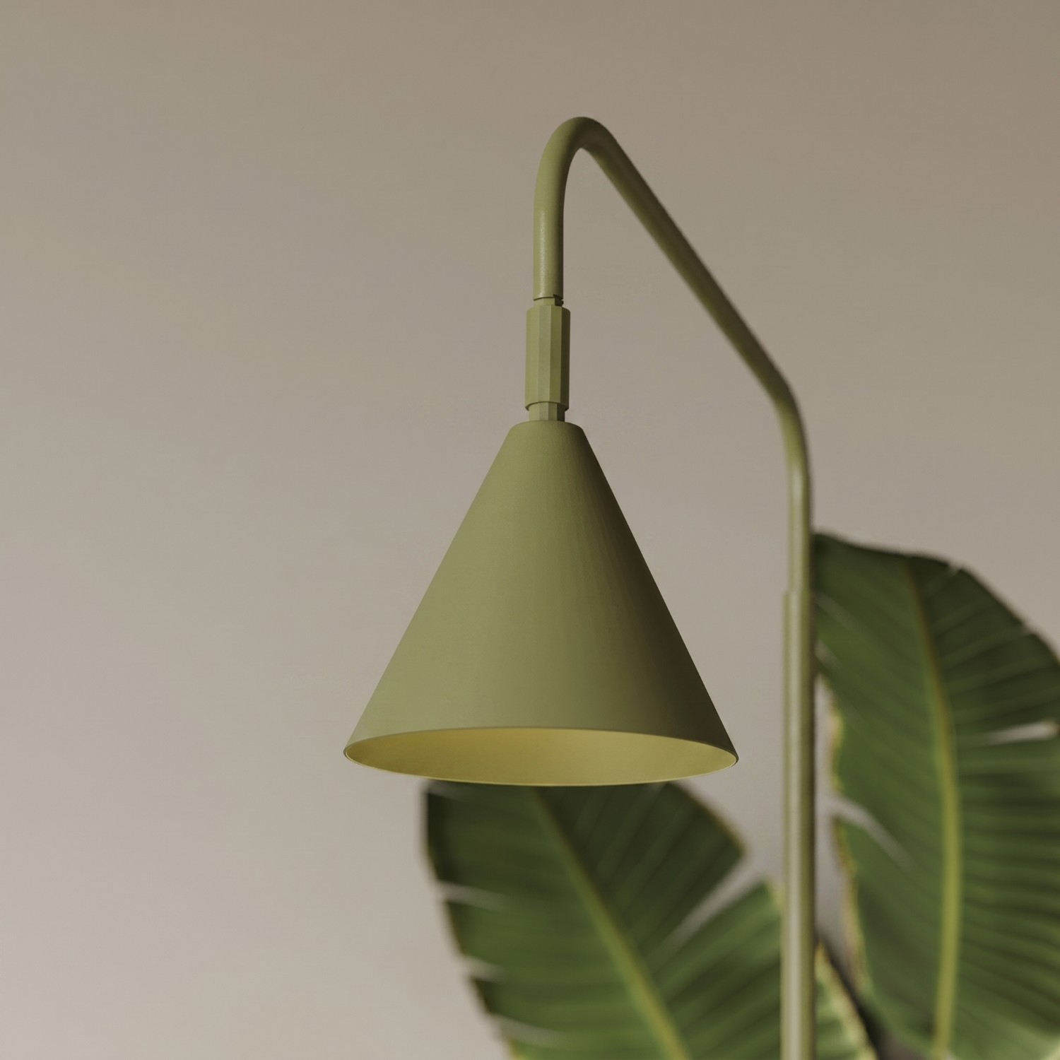Lampa podłogowa NOX zielona oliwka Lampa podłogowa NOX zielona oliwka
