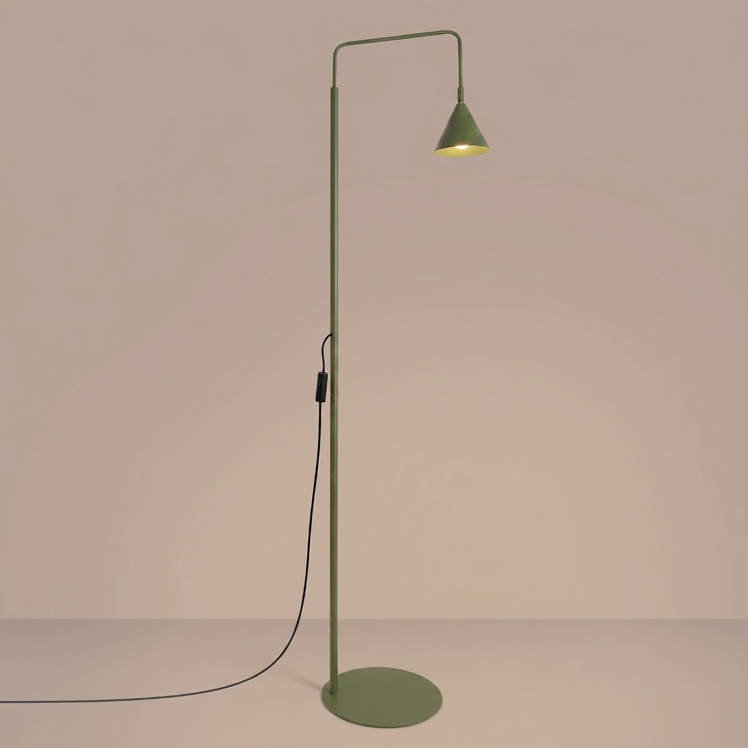 Lampa podłogowa NOX zielona oliwka Lampa podłogowa NOX zielona oliwka