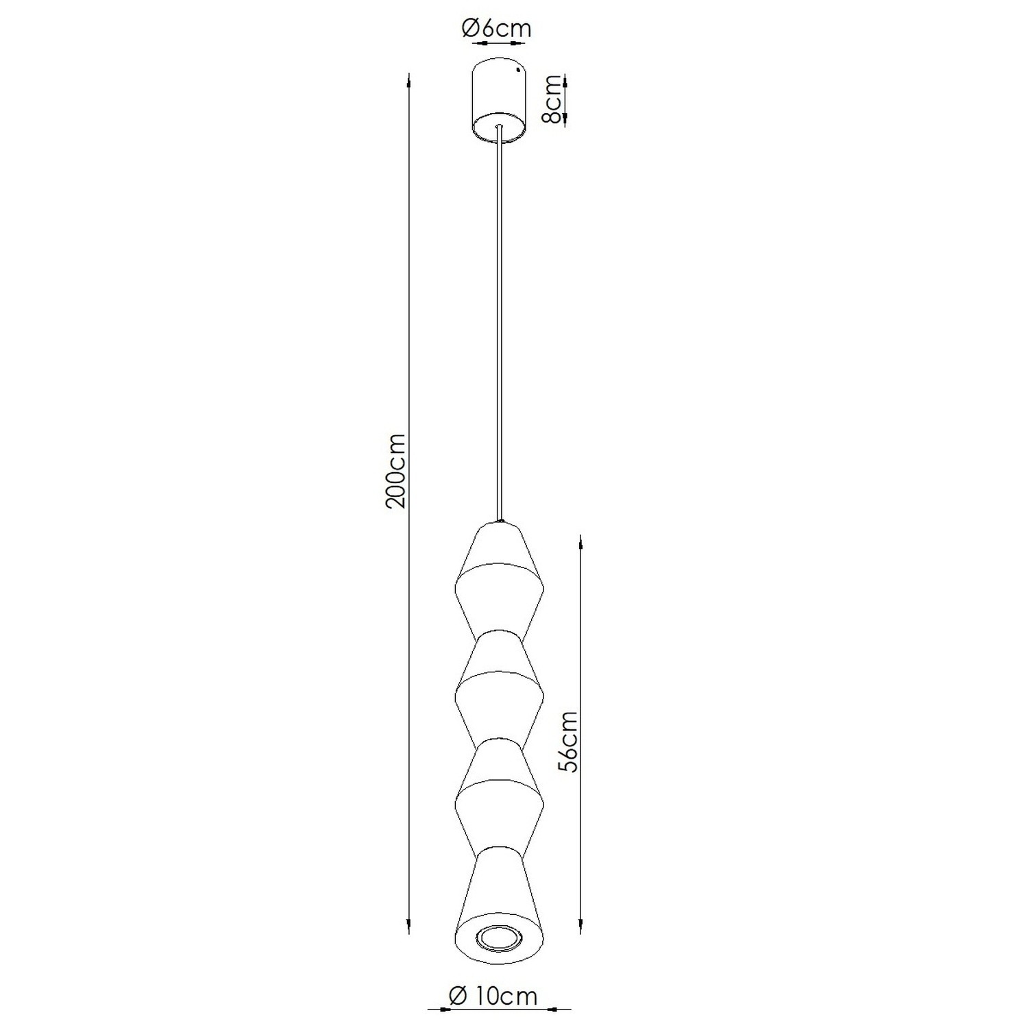 Lampa wisząca KUBBE duża R Lampa wisząca KUBBE duża R