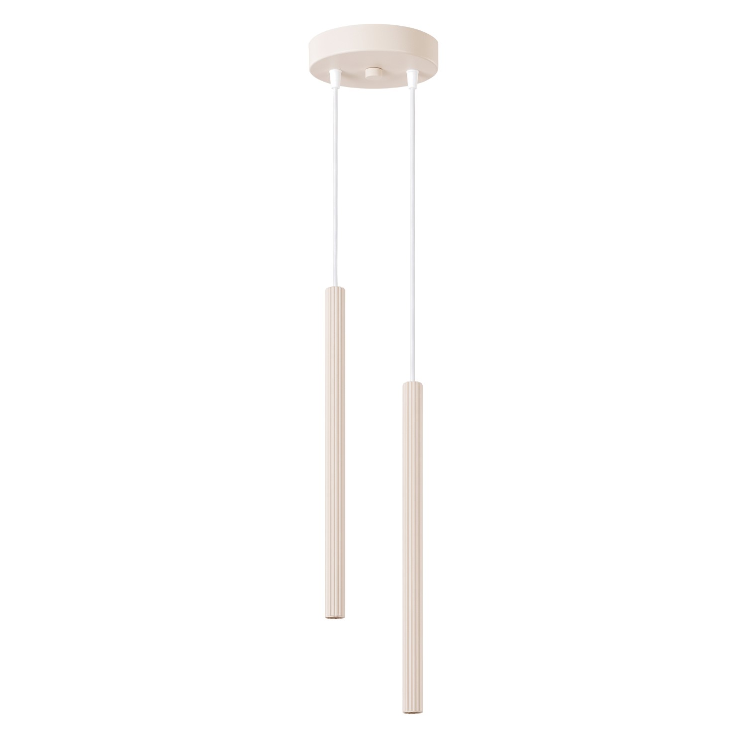 Lampa wisząca ARCHE 2P beżowa Lampa wisząca ARCHE 2P beżowa