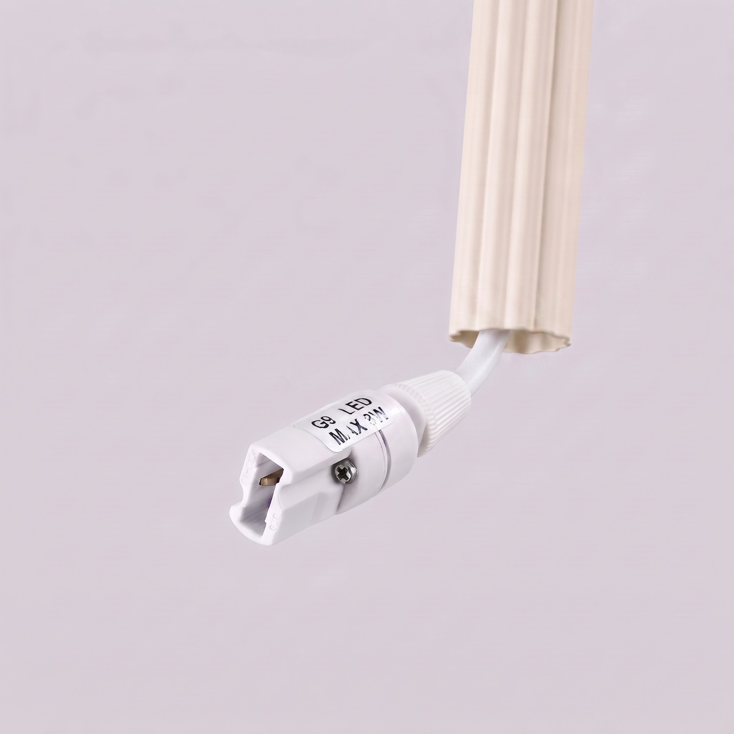 Lampa wisząca ARCHE 2P beżowa Lampa wisząca ARCHE 2P beżowa