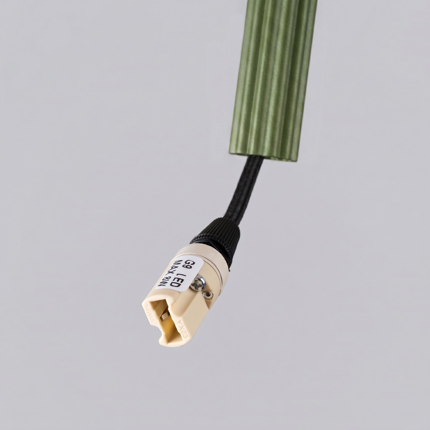 Lampa wisząca ARCHE 1 zielona oliwka Lampa wisząca ARCHE 1 zielona oliwka