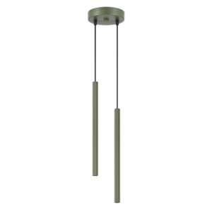 Lampa wisząca ARCHE 2P zielona oliwka