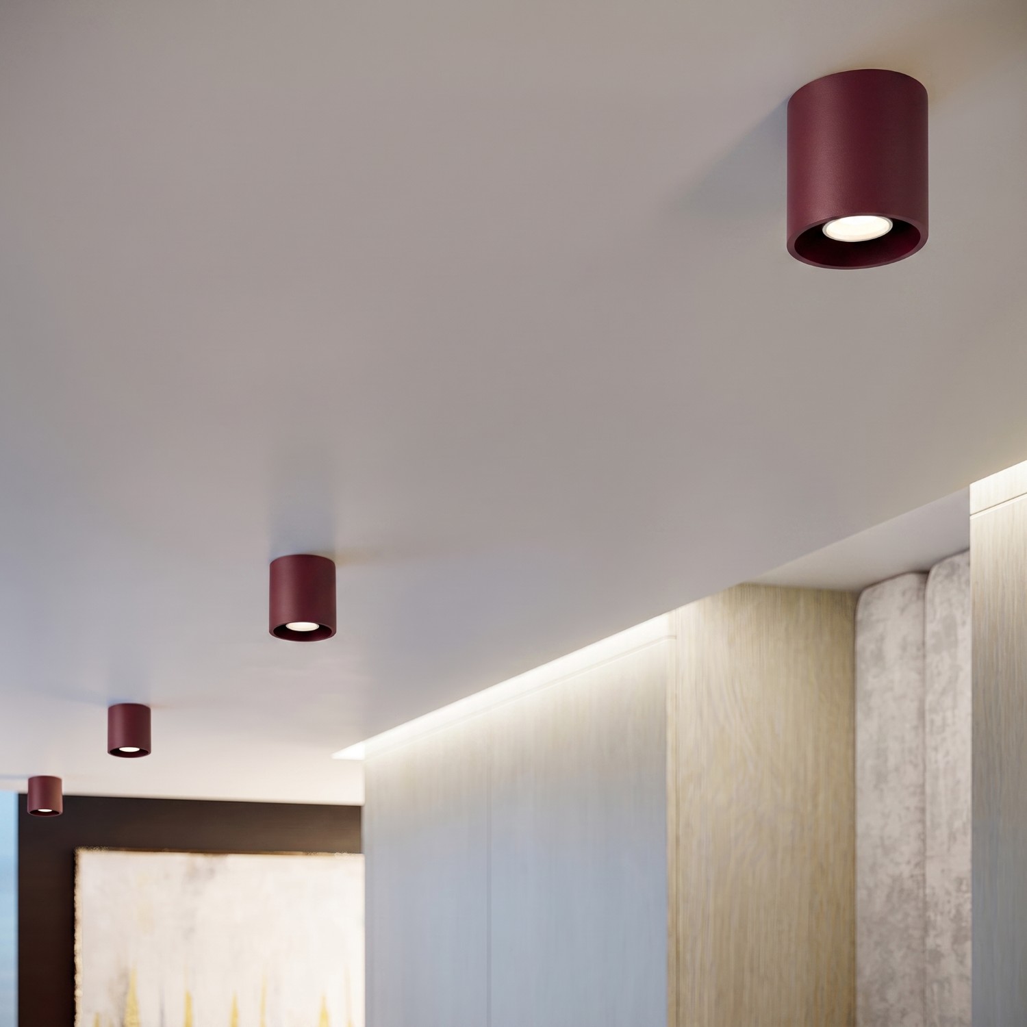Plafon ORBIS 1 burgund Plafon ORBIS 1 burgund