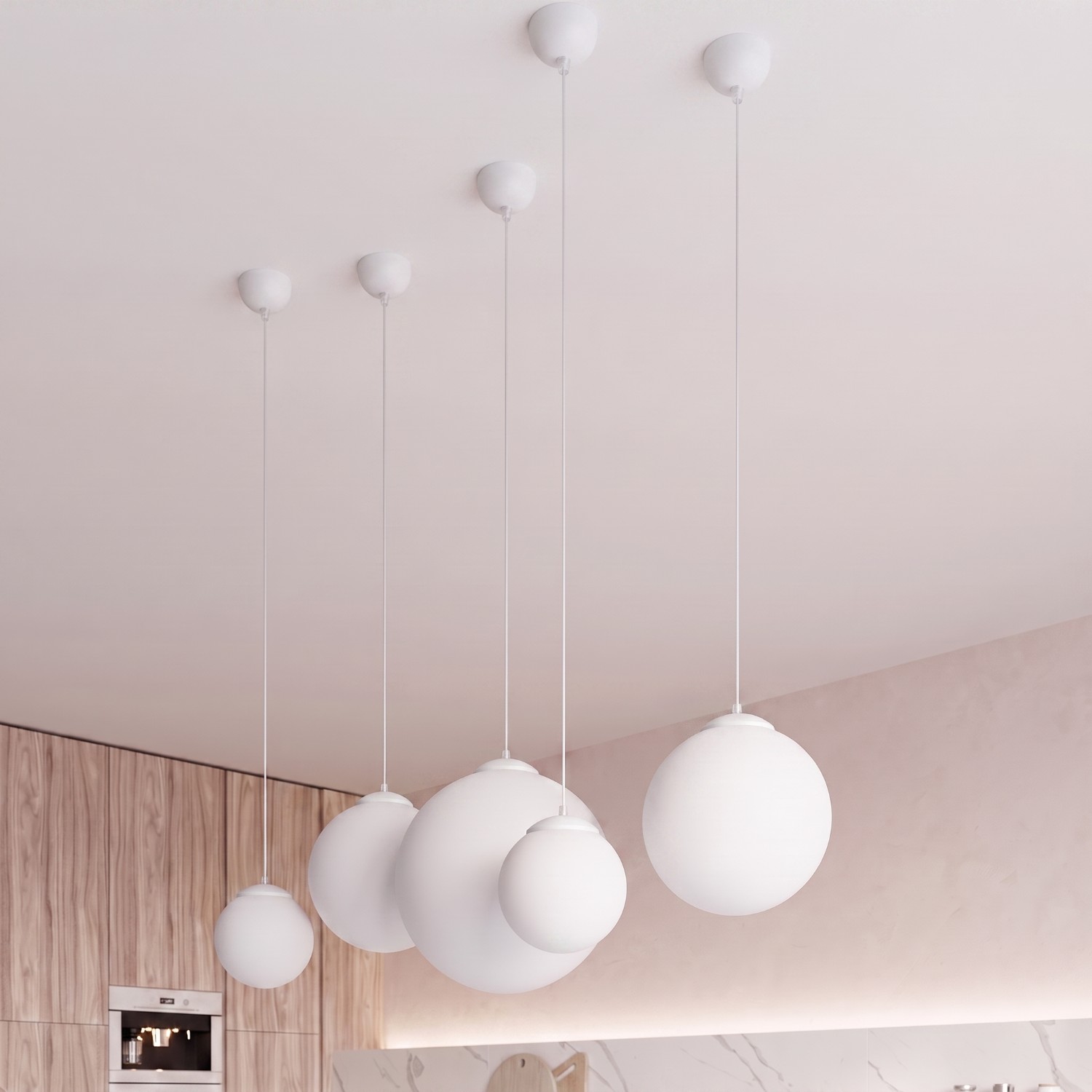 Lampa wisząca UGO 30 biała Lampa wisząca UGO 30 biała