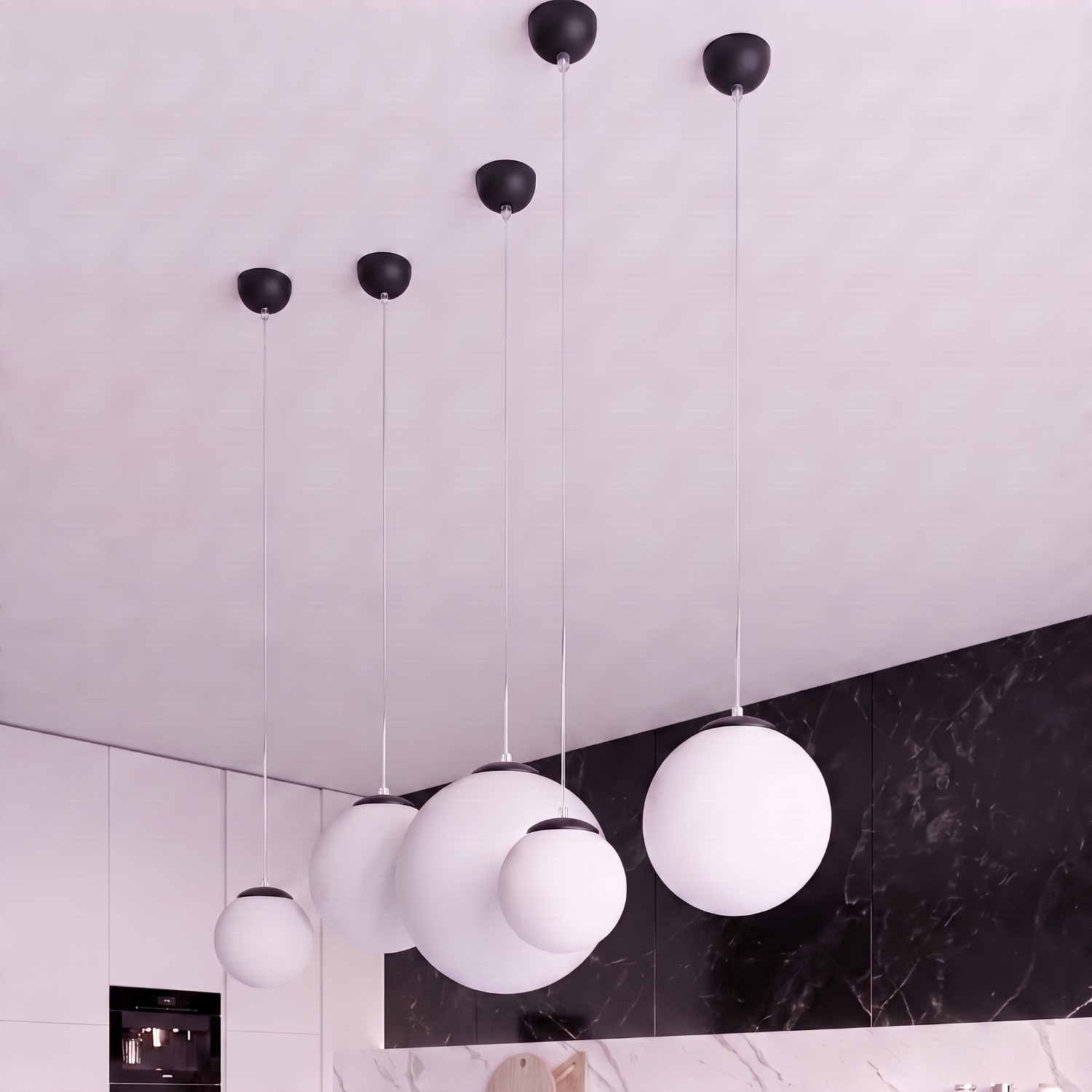 Lampa wisząca UGO 20 czarna Lampa wisząca UGO 20 czarna