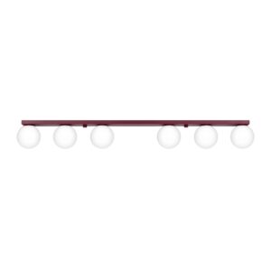 Plafon YOLI 6 burgund