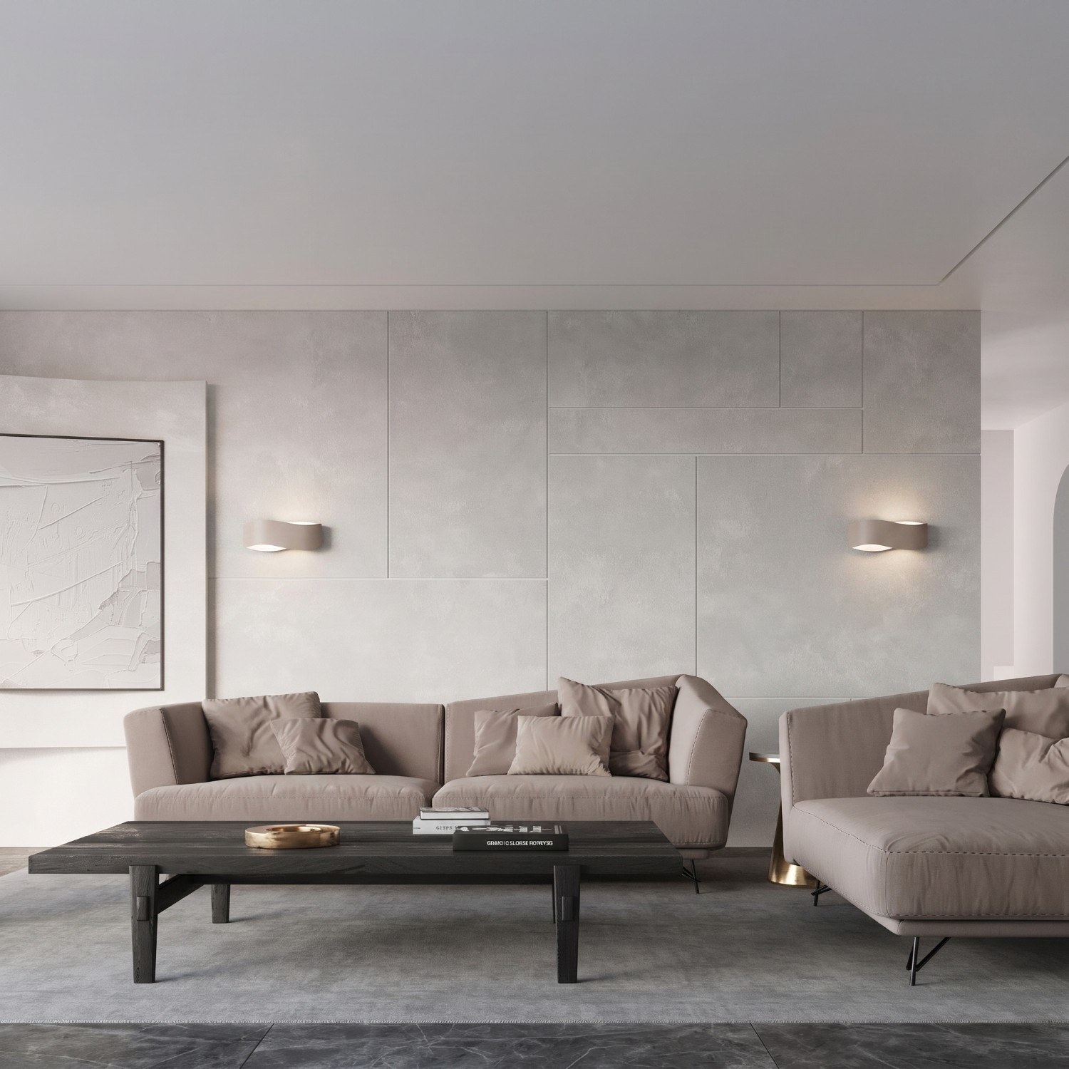 Kinkiet TILA 30 taupe Kinkiet TILA 30 taupe