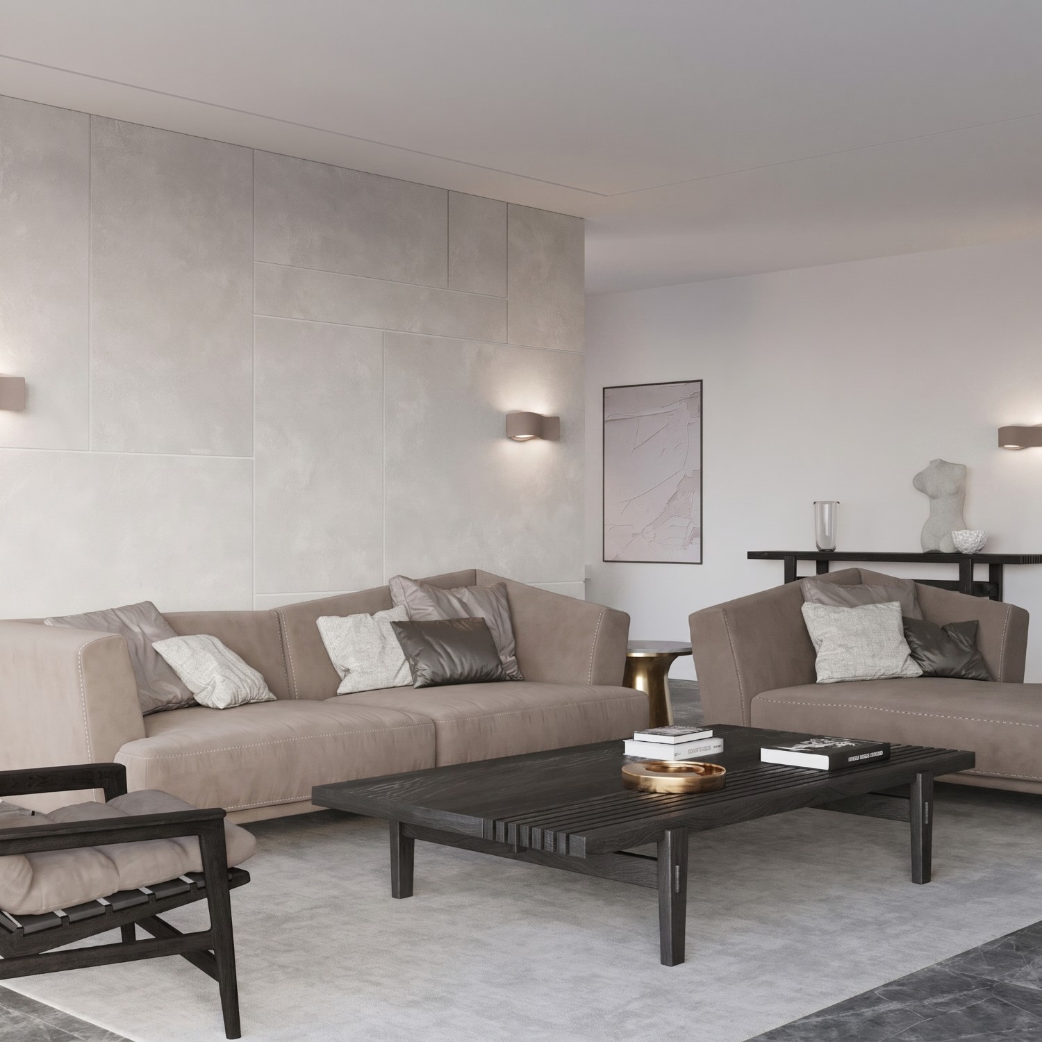 Kinkiet TILA 30 taupe Kinkiet TILA 30 taupe