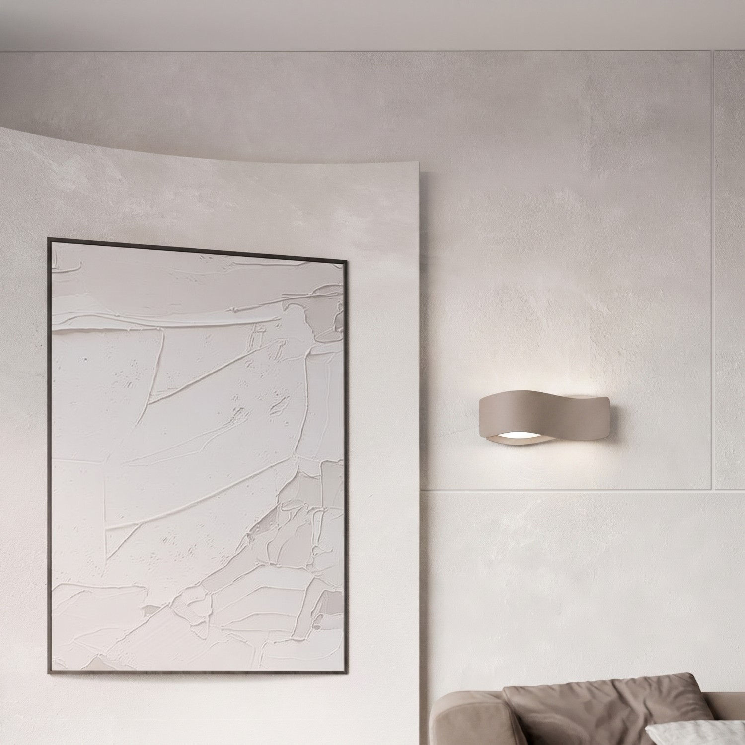 Kinkiet TILA 30 taupe Kinkiet TILA 30 taupe