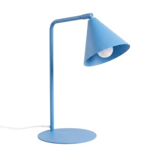 Lampa biurkowa NOX błękitna