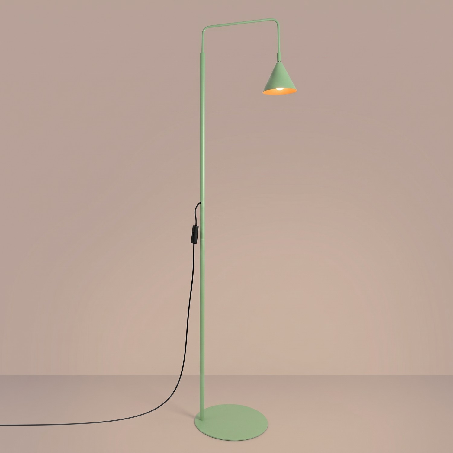 Lampa podłogowa NOX szałwiowa Lampa podłogowa NOX szałwiowa