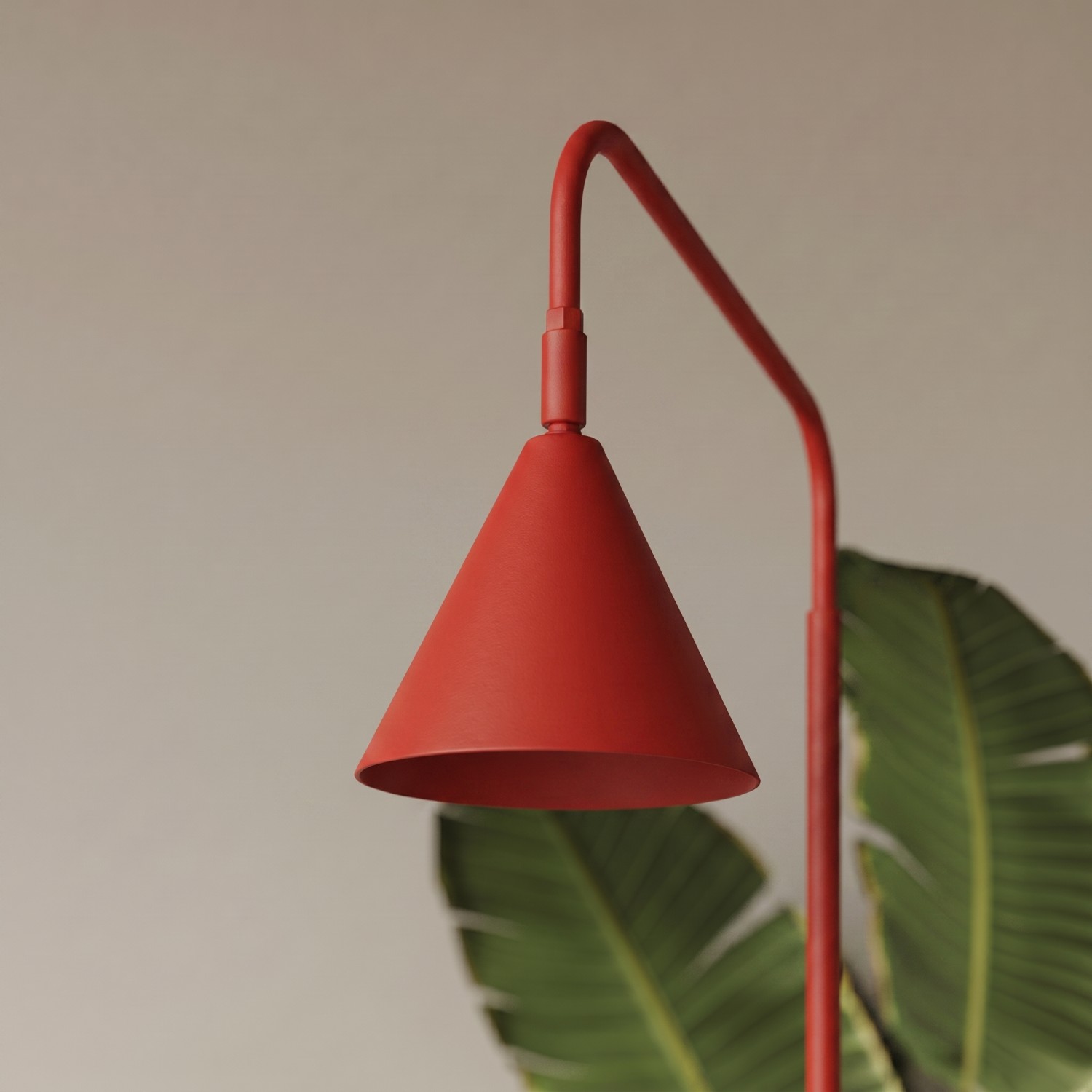 Lampa podłogowa NOX czerwona Lampa podłogowa NOX czerwona
