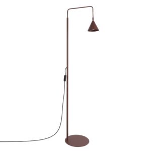 Lampa podłogowa NOX brązowa