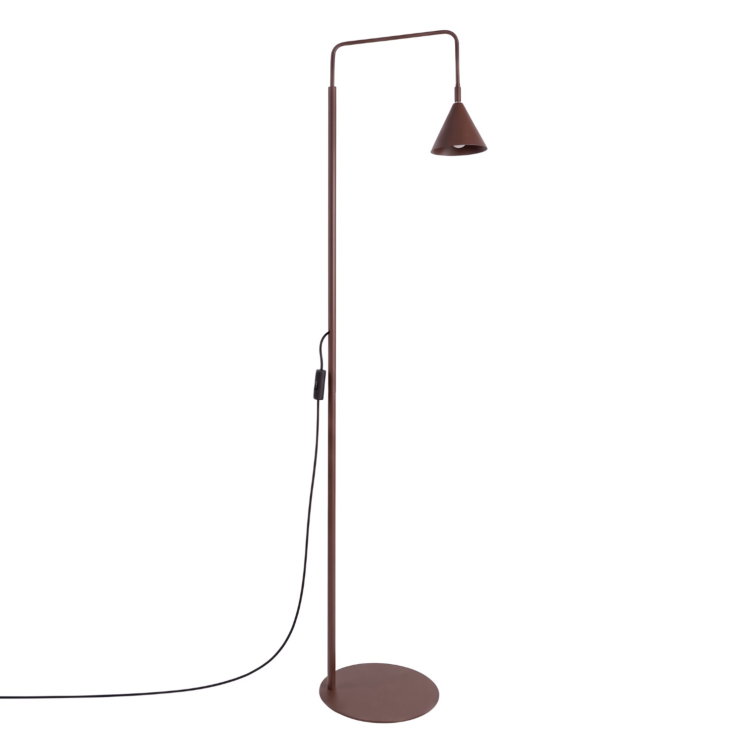Lampa podłogowa NOX brązowa Lampa podłogowa NOX brązowa