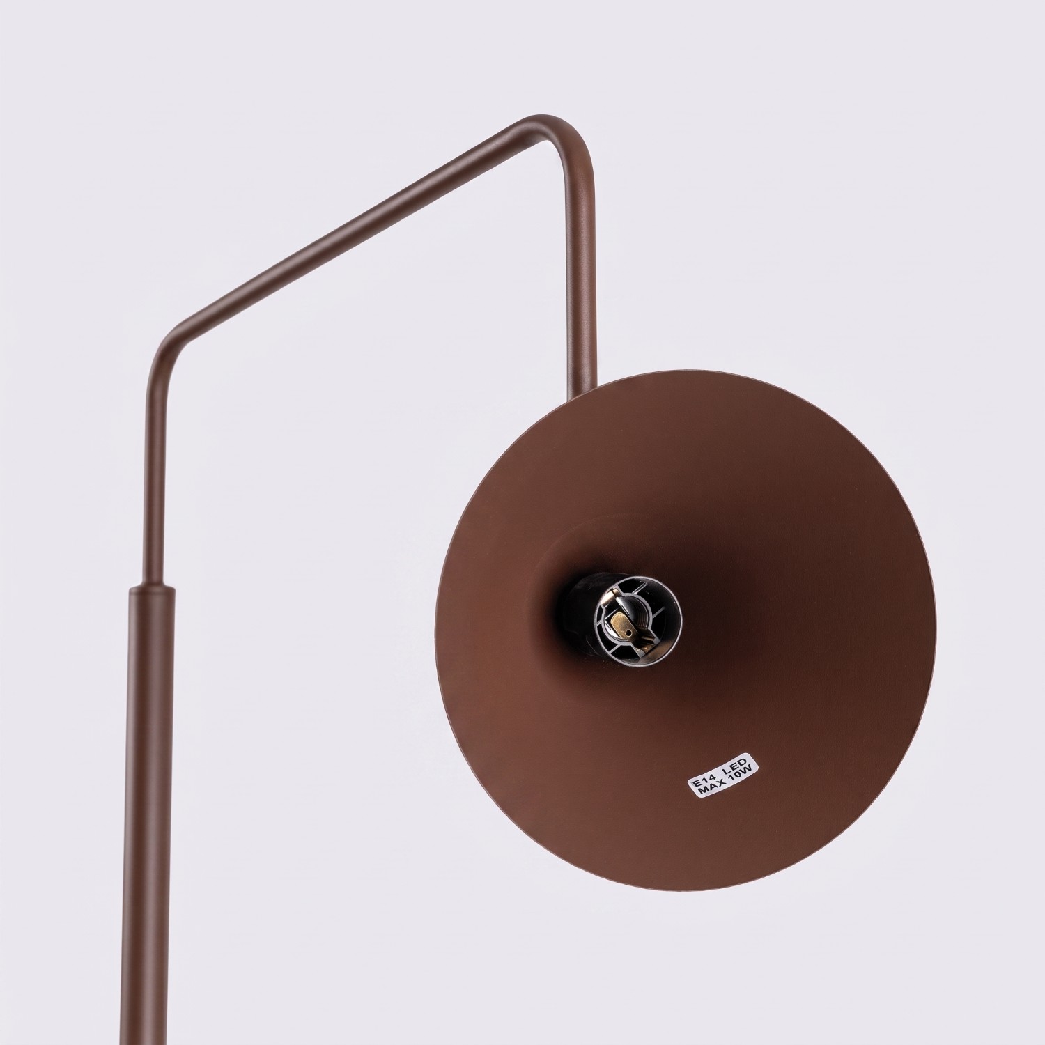 Lampa podłogowa NOX brązowa Lampa podłogowa NOX brązowa
