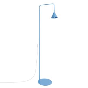 Lampa podłogowa NOX błękitna